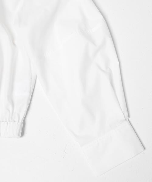 KBF（ケイビーエフ）の「コクーンフォルムシャツ（シャツ/ブラウス・レディース・グレー系その他/オフホワイト/ブルー系その他・ONE）」の11枚目の写真