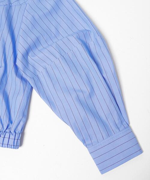 KBF（ケイビーエフ）の「コクーンフォルムシャツ（シャツ/ブラウス・レディース・グレー系その他/オフホワイト/ブルー系その他・ONE）」の19枚目の写真