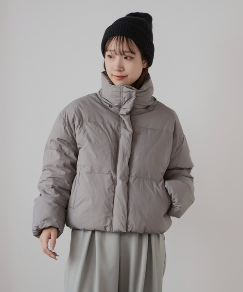 セール】【フード取り外し可能2WAY】フードショートダウンジャケット