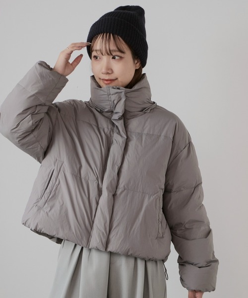 セール】【フード取り外し可能2WAY】フードショートダウンジャケット