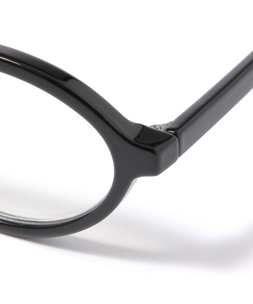 niko and...（ニコアンド）の「オリジナルオーバル伊達メガネ（メガネ・レディース・ブラック・FREE）」の10枚目の写真