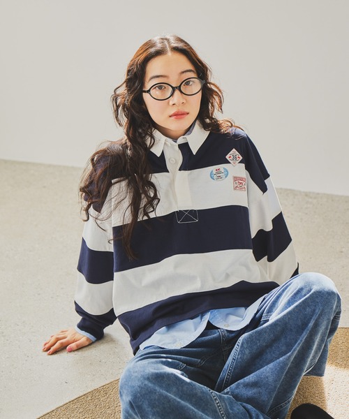 niko and...（ニコアンド）の「オリジナルオーバル伊達メガネ（メガネ・レディース・ブラック・FREE）」の19枚目の写真