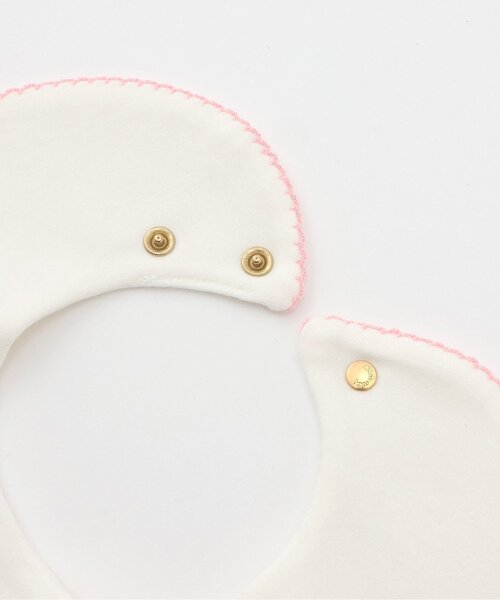 kate spade new york kids(ケイトスペードニューヨーク)の「フルーツベアリングフローラルエンブロイダリースタイ(スタイ/よだれかけ・キッズ・オフホワイト・F)」の3枚目の写真