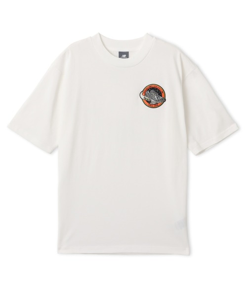 NEW BALANCE(ニューバランス)の「New Balance GHICA International Sport Oversized T-Shirt / ニューバランス Ghica スポーツステーション オーバーサイズドTシャツ(Tシャツ/カットソー・メンズ・ホワイト・M/L/XL/XXL)」の1枚目の写真