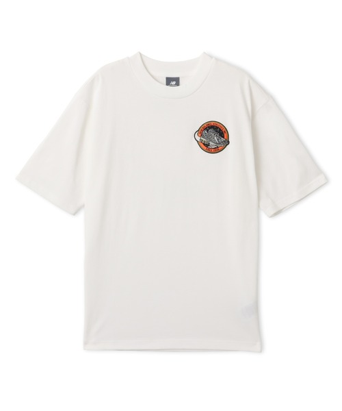 NEW BALANCE(ニューバランス)の「New Balance GHICA International Sport Oversized T-Shirt / ニューバランス Ghica スポーツステーション オーバーサイズドTシャツ(Tシャツ/カットソー・メンズ・ホワイト・M/L/XL/XXL)」の3枚目の写真