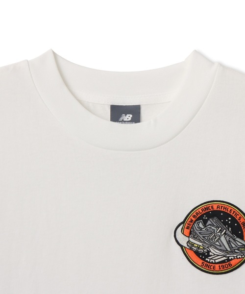 NEW BALANCE(ニューバランス)の「New Balance GHICA International Sport Oversized T-Shirt / ニューバランス Ghica スポーツステーション オーバーサイズドTシャツ(Tシャツ/カットソー・メンズ・ホワイト・M/L/XL/XXL)」の2枚目の写真
