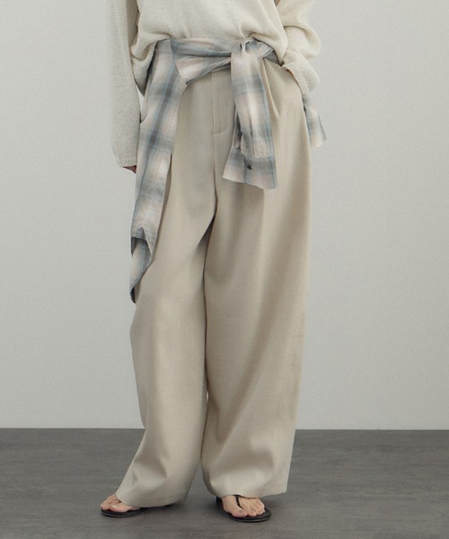 SALON adam et rope'（サロン アダム エ ロペ）の「コットンリヨセルチェックシャツ（シャツ/ブラウス・レディース・ブルー系その他4/グリーン系その他・FREE）」の15枚目の写真