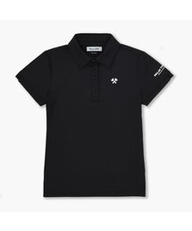 PALMTREE GOLF（パームツリーゴルフ）の「パームツリーゴルフ Palm Icon PK Tシャツ ブラック（ポロシャツ）」