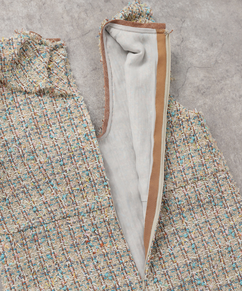 IENA LA BOUCLE（イエナラブークル）の「IENA LA BOUCLE LINTONツィードミニドレス（ワンピース・レディース・ベージュ系その他・FREE）」の11枚目の写真