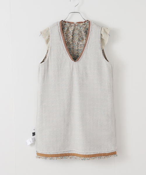 IENA LA BOUCLE（イエナラブークル）の「IENA LA BOUCLE LINTONツィードミニドレス（ワンピース・レディース・ベージュ系その他・FREE）」の13枚目の写真