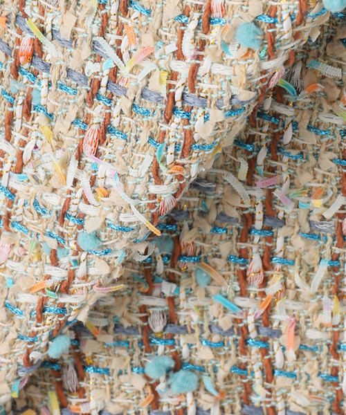 IENA LA BOUCLE（イエナラブークル）の「IENA LA BOUCLE LINTONツィードミニドレス（ワンピース・レディース・ベージュ系その他・FREE）」の15枚目の写真