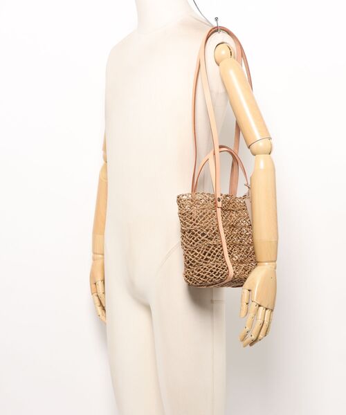 The Bagmati(ザバグマティ)の「【The Bagmati/ザバグマティ】かごバッグ ショルダーバッグ 2WAY(かごバッグ・レディース・ナチュラル・FREE)」の18枚目の写真