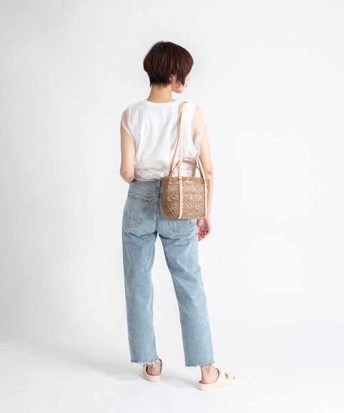 The Bagmati(ザバグマティ)の「【The Bagmati/ザバグマティ】かごバッグ ショルダーバッグ 2WAY(かごバッグ・レディース・ナチュラル・FREE)」の8枚目の写真