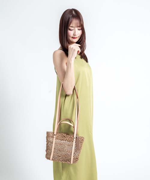 The Bagmati(ザバグマティ)の「【The Bagmati/ザバグマティ】かごバッグ ショルダーバッグ 2WAY(かごバッグ・レディース・ナチュラル・FREE)」の11枚目の写真