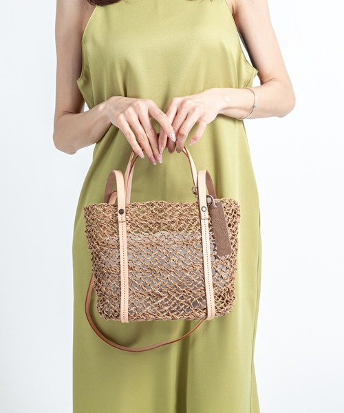 The Bagmati(ザバグマティ)の「【The Bagmati/ザバグマティ】かごバッグ ショルダーバッグ 2WAY(かごバッグ・レディース・ナチュラル・FREE)」の12枚目の写真