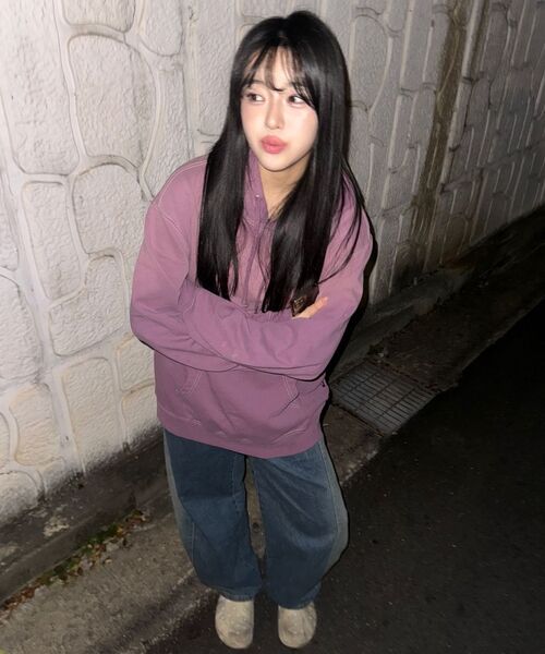 LMCの「GOTHIC APPLIQUE BRUSH HOODIE dark blue(パーカー・レディース・その他・S/M/L/XL)」の6枚目の写真