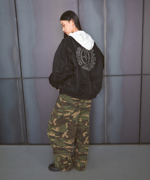 LMCの「LMC WHEEL MA-1 JACKET khaki(MA-1・レディース・その他・S/M/L)」の6枚目の写真