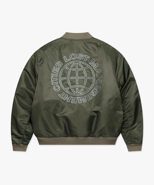 LMCの「LMC WHEEL MA-1 JACKET khaki(MA-1・レディース・その他・S/M/L)」の8枚目の写真