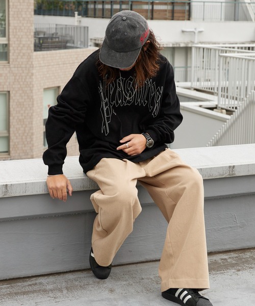 PLEASURES(プレジャー)の「PLEASURES/プレジャーズ TWITCH LONG SLEEVE SHIRT ヘビーウェイト ロングスリーブTシャツ 2026年春夏(Tシャツ/カットソー・メンズ・ブラック・L/XL/M)」の14枚目の写真