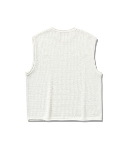 MAINBOOTH（メインブース）の「Summer Cable Knit Vest(WHITE)（ベスト・レディース・その他・2/3）」の4枚目の写真