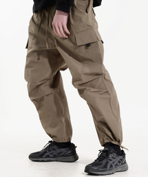 NYLON 2 TUCK POCKET PANTS (KHAKI OLIVE)