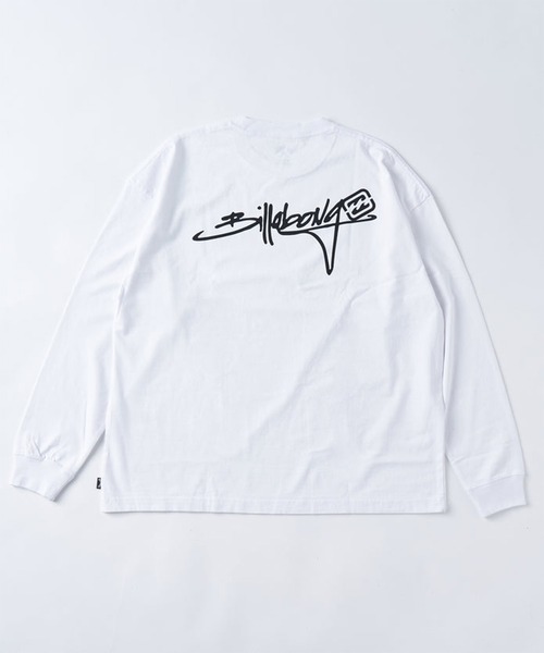 BILLABONG（ビラボン）の「BILLABONG 長袖 Tシャツ SCRIPT BG011050（Tシャツ/カットソー・メンズ・ブラック/ホワイト/ベージュ・L/M/XL）」の4枚目の写真