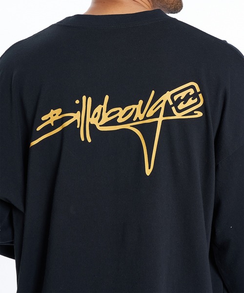 BILLABONG（ビラボン）の「BILLABONG 長袖 Tシャツ SCRIPT BG011050（Tシャツ/カットソー・メンズ・ブラック/ホワイト/ベージュ・L/M/XL）」の10枚目の写真