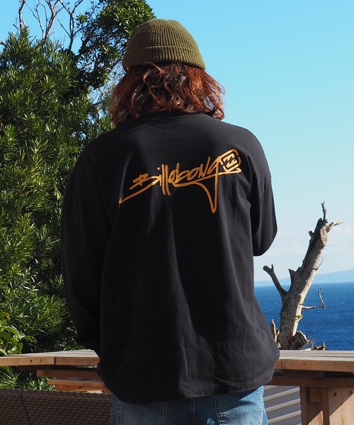 BILLABONG（ビラボン）の「BILLABONG 長袖 Tシャツ SCRIPT BG011050（Tシャツ/カットソー・メンズ・ブラック/ホワイト/ベージュ・L/M/XL）」の15枚目の写真