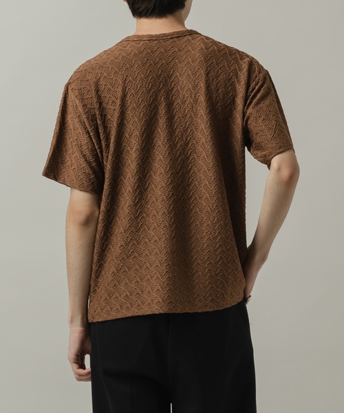 CASPER JOHN(キャスパージョン)の「Rattling compact T-shirts/ラトリングコンパクトTシャツ(Tシャツ/カットソー・メンズ・ブラウン/グリーン/ブラック・LARGE/MEDIUM/SMALL/X-SMALL)」の15枚目の写真