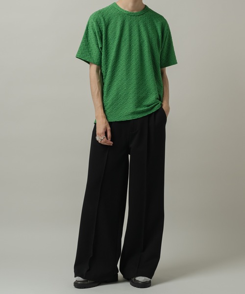 CASPER JOHN(キャスパージョン)の「Rattling compact T-shirts/ラトリングコンパクトTシャツ(Tシャツ/カットソー・メンズ・ブラウン/グリーン/ブラック・LARGE/MEDIUM/SMALL/X-SMALL)」の22枚目の写真