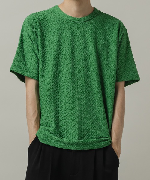 CASPER JOHN(キャスパージョン)の「Rattling compact T-shirts/ラトリングコンパクトTシャツ(Tシャツ/カットソー・メンズ・ブラウン/グリーン/ブラック・LARGE/MEDIUM/SMALL/X-SMALL)」の20枚目の写真