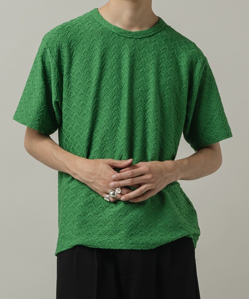 CASPER JOHN(キャスパージョン)の「Rattling compact T-shirts/ラトリングコンパクトTシャツ(Tシャツ/カットソー・メンズ・ブラウン/グリーン/ブラック・LARGE/MEDIUM/SMALL/X-SMALL)」の21枚目の写真