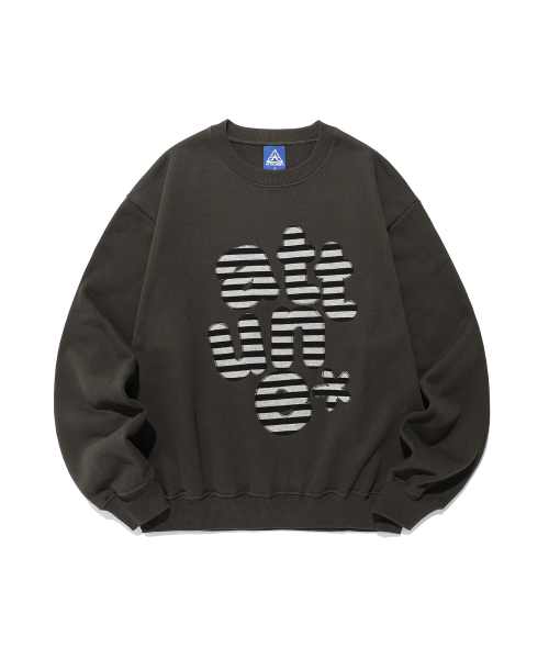 ISTKUNST（イストクンスト）の「ATTUNE SWEATSHIRTS_CHARCOAL(IK2FFFM441A)（スウェット・レディース・チャコール・M/L/S）」の2枚目の写真