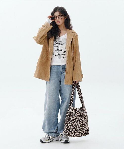 SETUP-EXE(セットアップイーエックスイー)の「V-NECK CROSS TOP / WHITE(Tシャツ/カットソー・レディース・その他・ONE SIZE)」の5枚目の写真