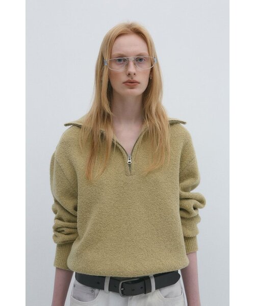LABELARCHIVE(ラベルアーカイブ)の「ハーフハウスブクレセーターハニー(ニット/セーター・レディース・その他・ONE SIZE)」の1枚目の写真