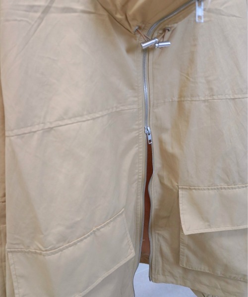 gossara（ゴサラ）の「合繊ツイルスタンドジャケット（ブルゾン・レディース・ブラック/アイボリー/ベージュ・FREE）」の6枚目の写真