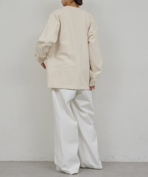 GALLARDAGALANTE（ガリャルダガランテ）の「【PEAS】【セットアップ対応】デニムグルカパンツ（デニムパンツ・レディース・ホワイト/ブルー・0/1）」の7枚目の写真