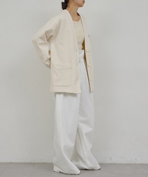 GALLARDAGALANTE（ガリャルダガランテ）の「【PEAS】【セットアップ対応】デニムグルカパンツ（デニムパンツ・レディース・ホワイト/ブルー・0/1）」の8枚目の写真