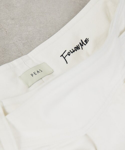 GALLARDAGALANTE（ガリャルダガランテ）の「【PEAS】【セットアップ対応】デニムグルカパンツ（デニムパンツ・レディース・ホワイト/ブルー・0/1）」の11枚目の写真