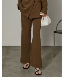 Re:EDIT | [2026S/S COLLECTION][低身長/高身長サイズ有]ツイルキックフレアパンツ(スラックス)