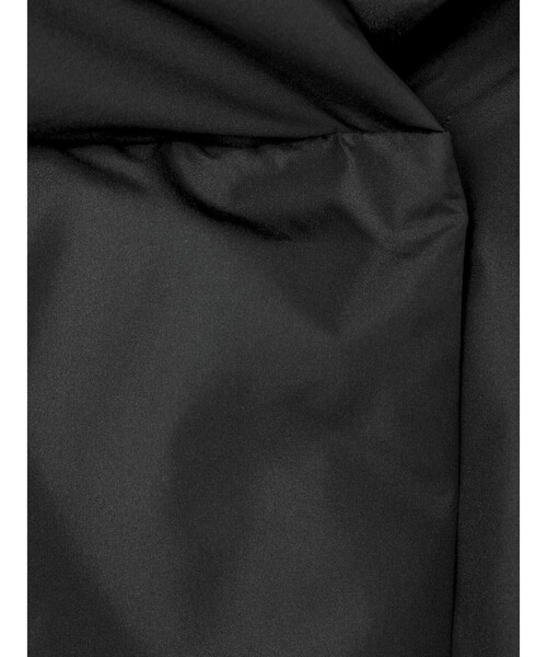 mizuiroind（ミズイロインド）の「mizuiro ind フード付きショートダウンジャケット（その他アウター・レディース・チャコールグレー/ブラック/ベージュ・FREE）」の7枚目の写真