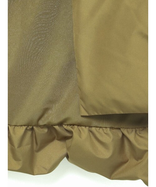 mizuiroind（ミズイロインド）の「mizuiro ind フード付きショートダウンジャケット（その他アウター・レディース・チャコールグレー/ブラック/ベージュ・FREE）」の22枚目の写真