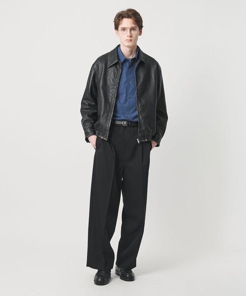 HI‐LINE ウーステッド ハイウエスト スラックス 26SS（スラックス