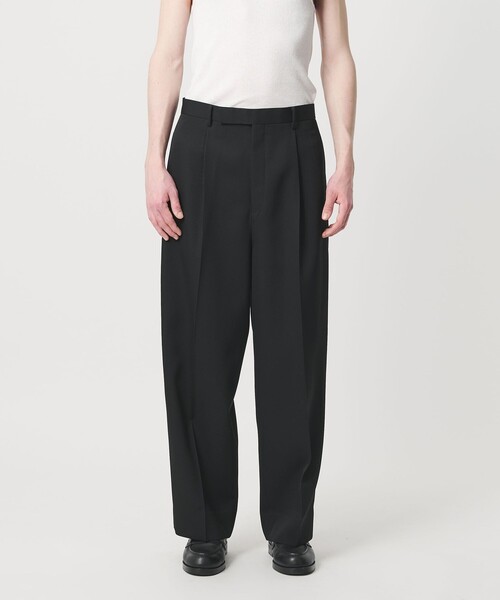 HI‐LINE ウーステッド ハイウエスト スラックス 26SS（スラックス