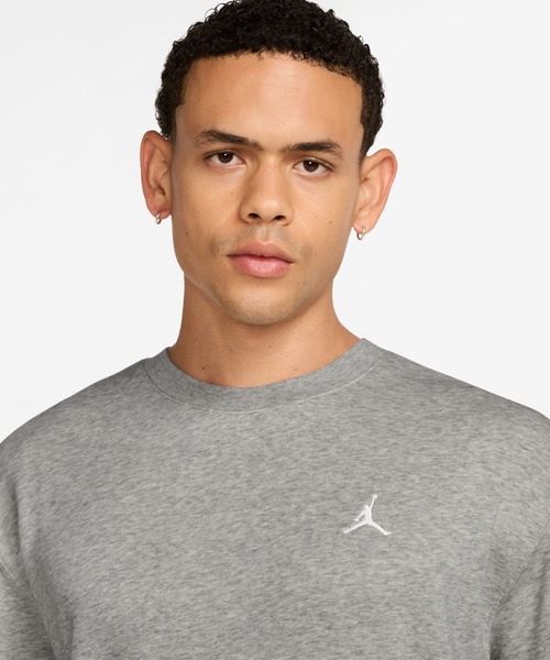 JORDAN BRAND(ジョーダンブランド)の「ジョーダン ジョーダン BRKLN フリース L/S クルー LB(Tシャツ/カットソー・メンズ・グレー・S/M/L/XL/2XL/SS/3XL)」の3枚目の写真