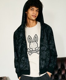Psycho Bunny｜サイコバニーのパーカー（ジップアップ）通販 - ZOZOTOWN
