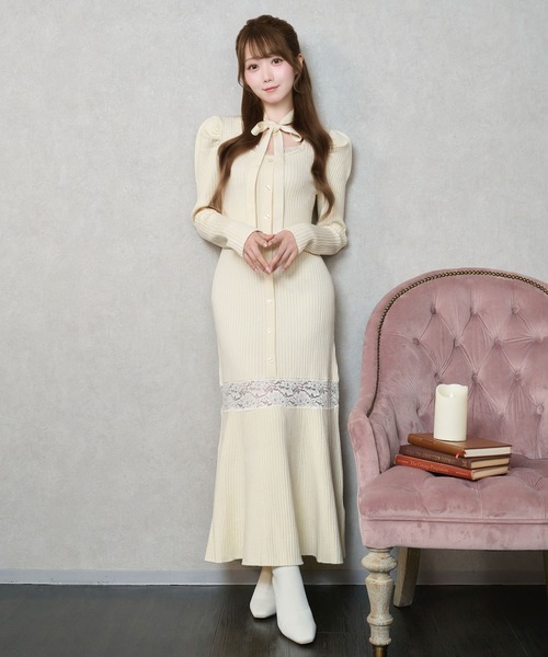 Rosé Muse ロゼミューズ ロゼミュ ワンピース Rose Muse（ロゼミューズ） ワンピース Open shoulder mini dress