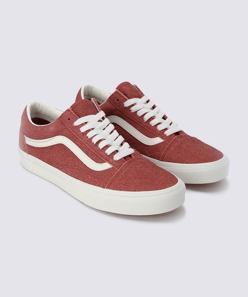 VANS(バンズ)の「オールドスクール スエード / Old Skool Duo Suede CORAL VN000D6WCRL1(スニーカー・メンズ・コーラル・7/6/5.5/5/4.5/4/7.5)」の2枚目の写真