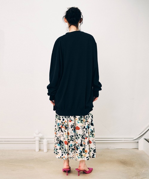 NOISE MAKER(ノイズメーカー)の「オーバーサイズロングコットンカーディガン(カーディガン/ボレロ・メンズ・サックスブルー/ネイビー/ブラック・L/M/XL)」の17枚目の写真