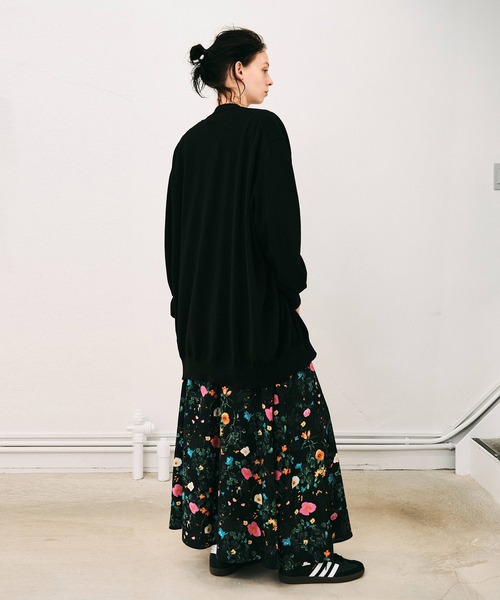 NOISE MAKER(ノイズメーカー)の「オーバーサイズロングコットンカーディガン(カーディガン/ボレロ・メンズ・サックスブルー/ネイビー/ブラック・L/M/XL)」の10枚目の写真